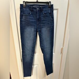 American Eagle Outfitters Dark Blue Jeggings